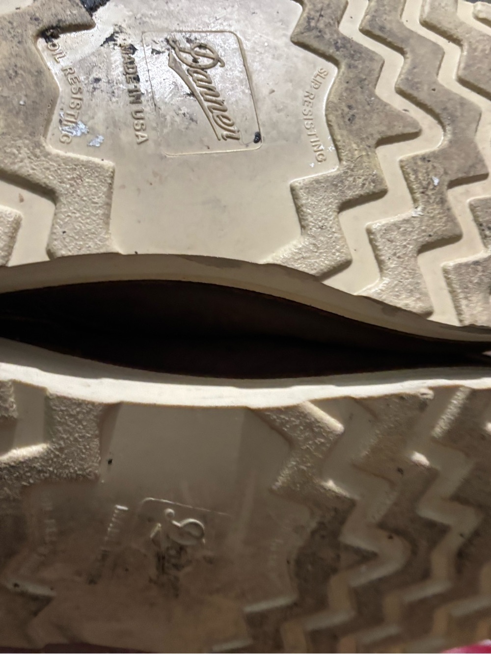 🇺🇸Danner Brown Leather Moc-Toe work boot (no steel toe) Boots made in the USA🇺🇸 - Picture 5 of 6